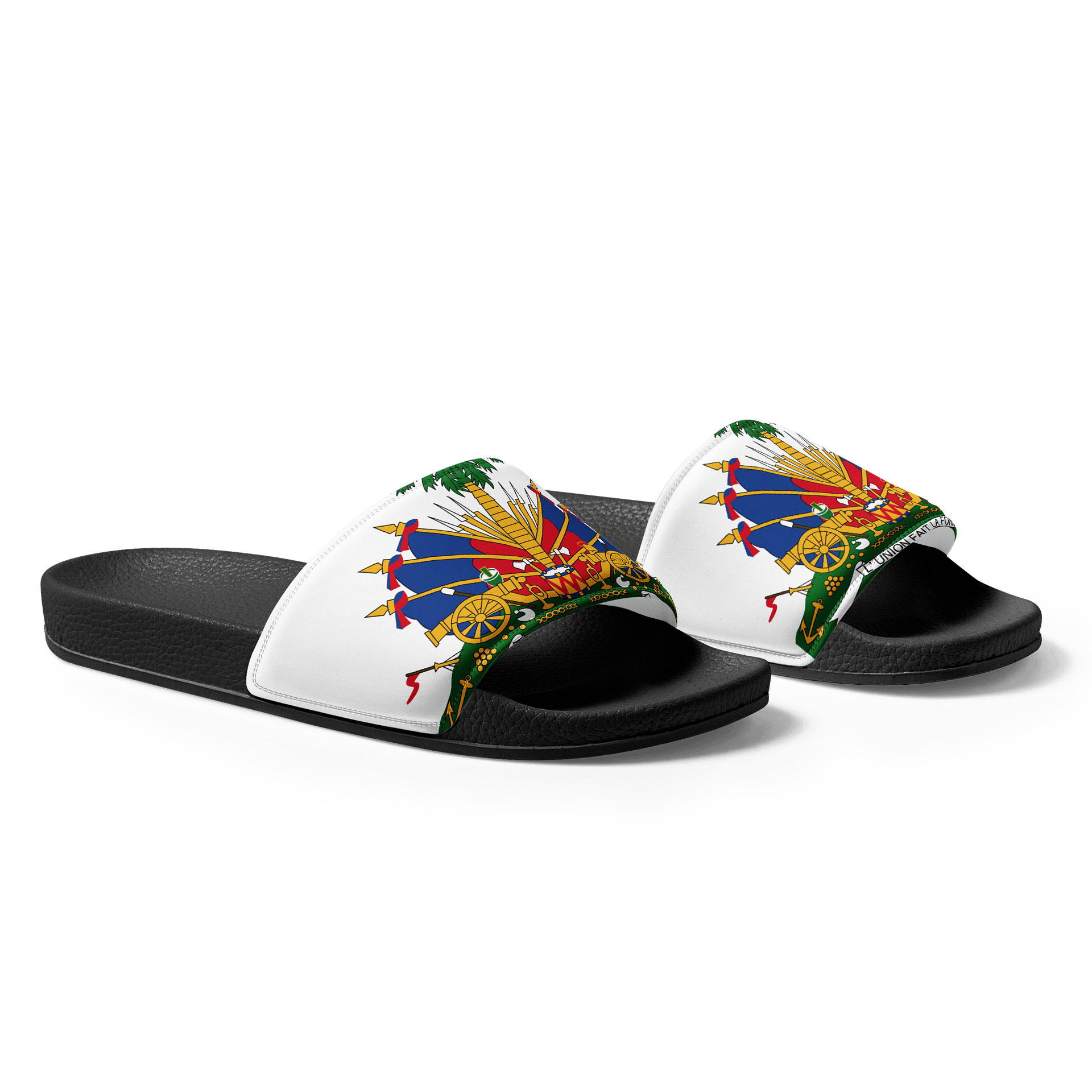 Palm Tree Coat of Arms Women's Slides product image (4)