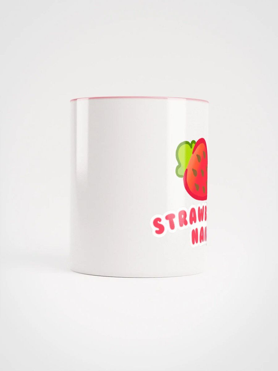 Strawberry Naid logo mug product image (4)