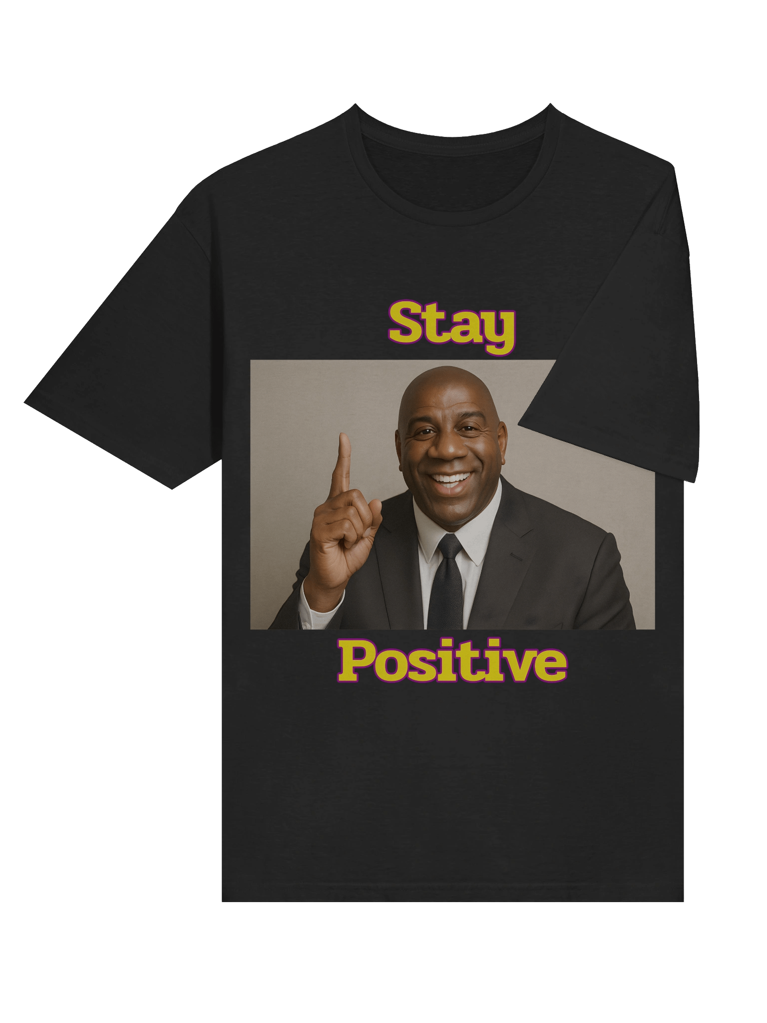 Stay Positive – Motivational Basketball Parody T-Shirt product image (35)
