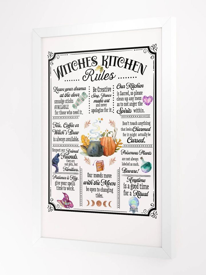 Witches Kitchen Rules - Witchy, Kitchen Witch, Magic Kitchen Gift product image (4)