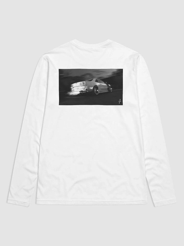 WHITE SWEATSHIRT / SKYLINE R-34 GT-R product image (1)