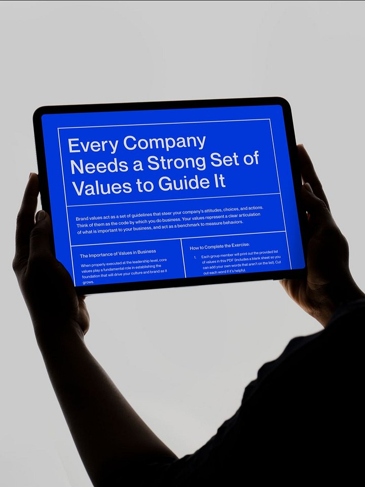 Motto® Core Values Workbook product image (2)