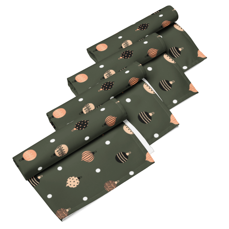 Festive Ornaments Cloth Napkin Set product image (7)