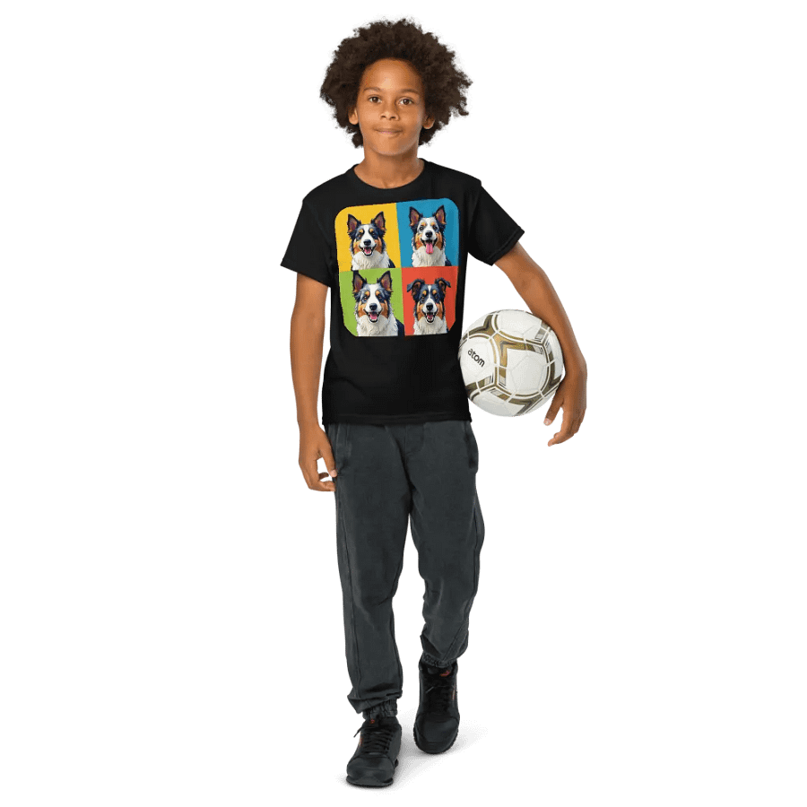 Happy Dog Youth Sports Tee product image (3)
