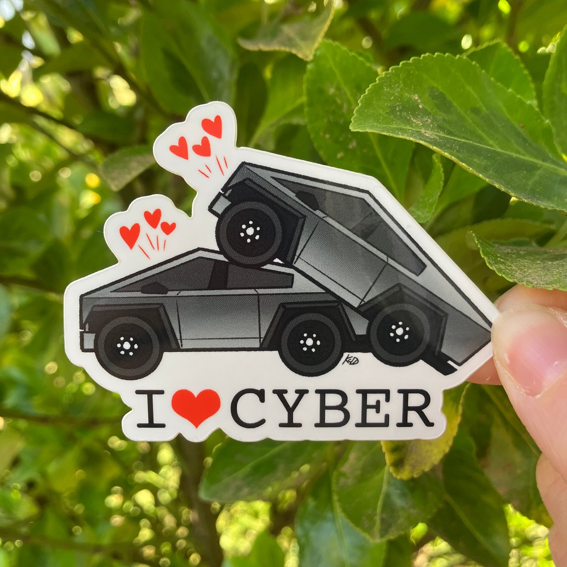 CyberFck - Vinyl Sticker product image (1)