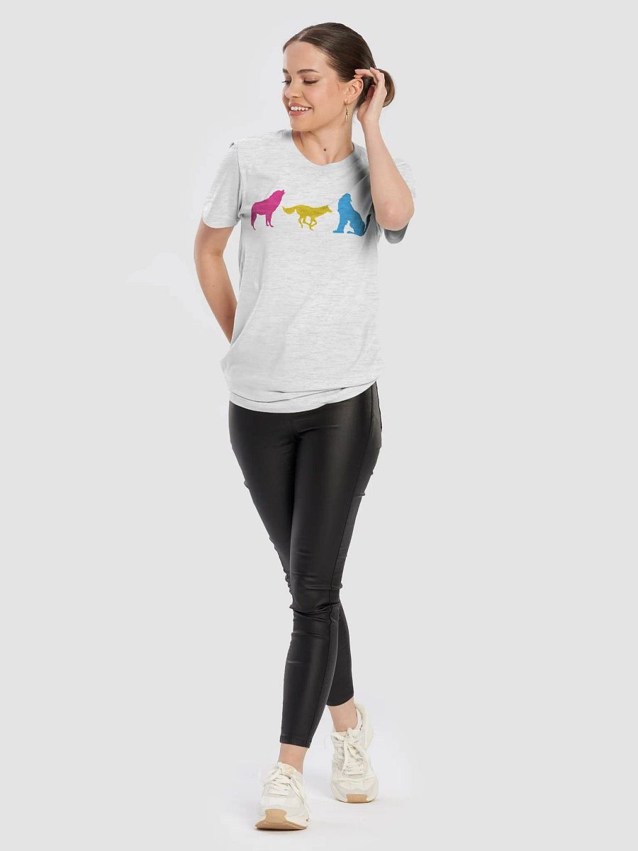 Pansexual Pride Wolves Women's T-Shirt product image (103)