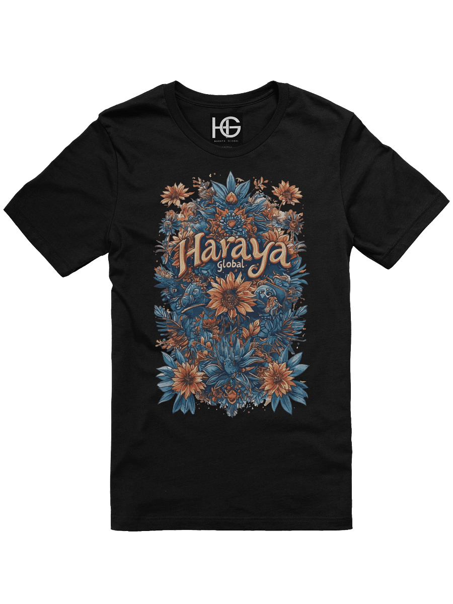 Haraya Flowers Script T-Shirt product image (1)