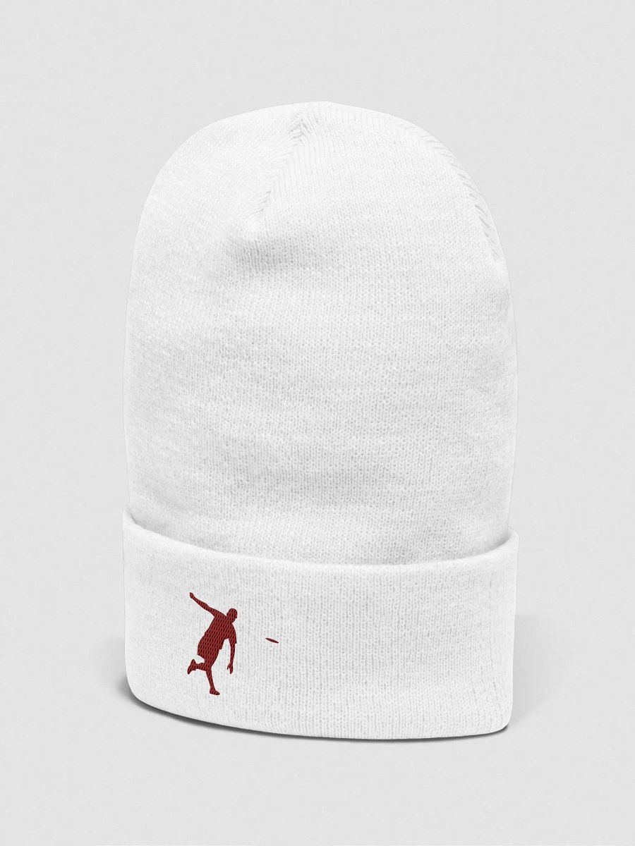 Clean Disc Golfer Beanie (red logo) product image (3)
