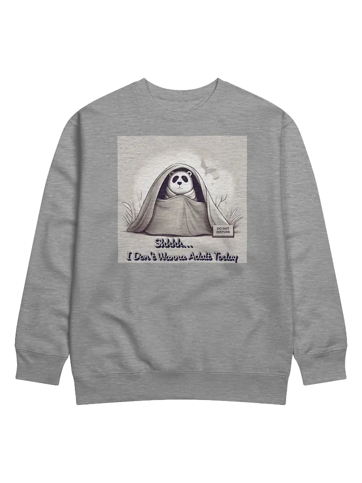 Panda Do Not Disturb Premium Sweatshirt product image (4)