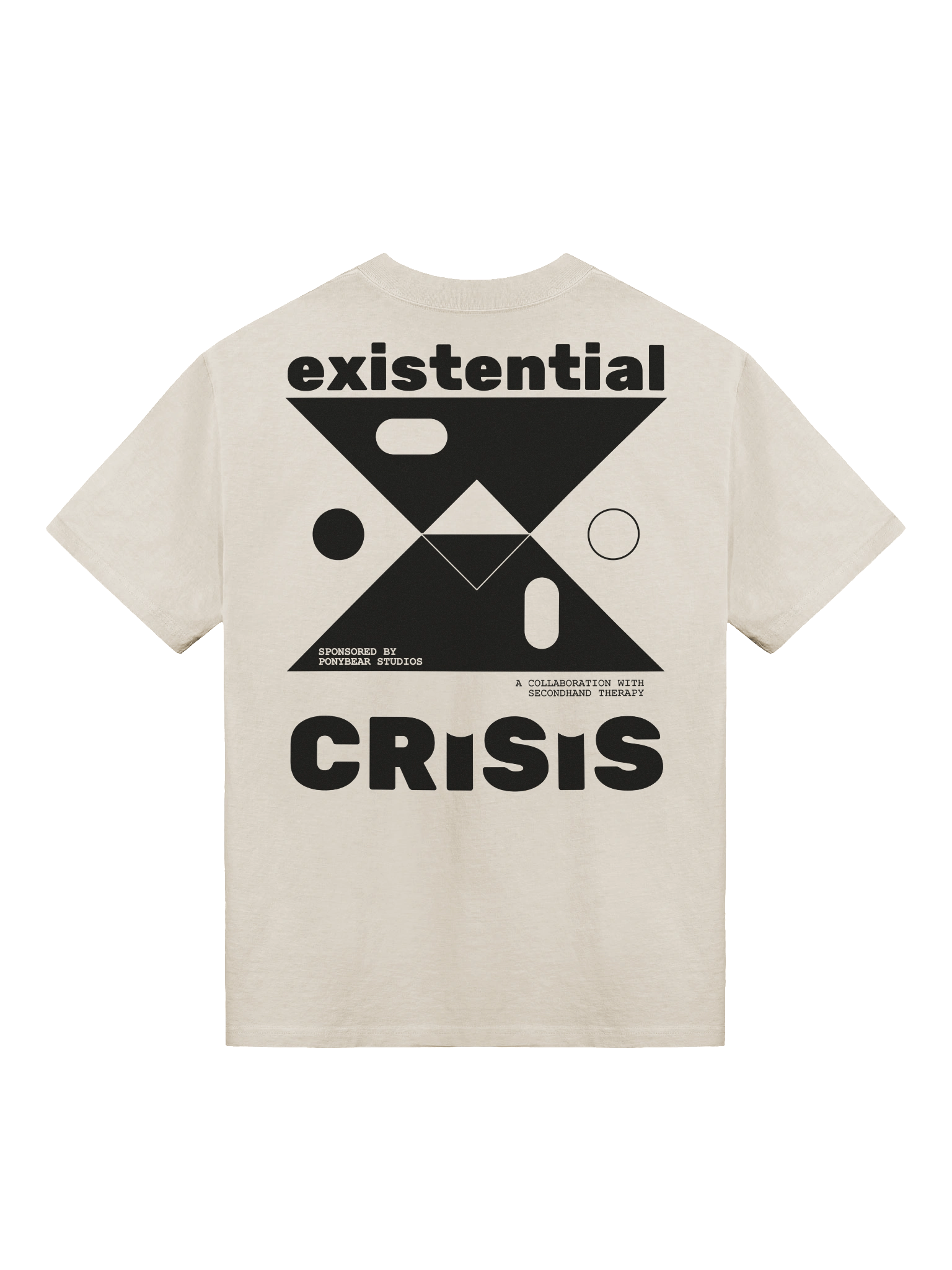 Existential Crisis Tee (Ivory) product image (1)