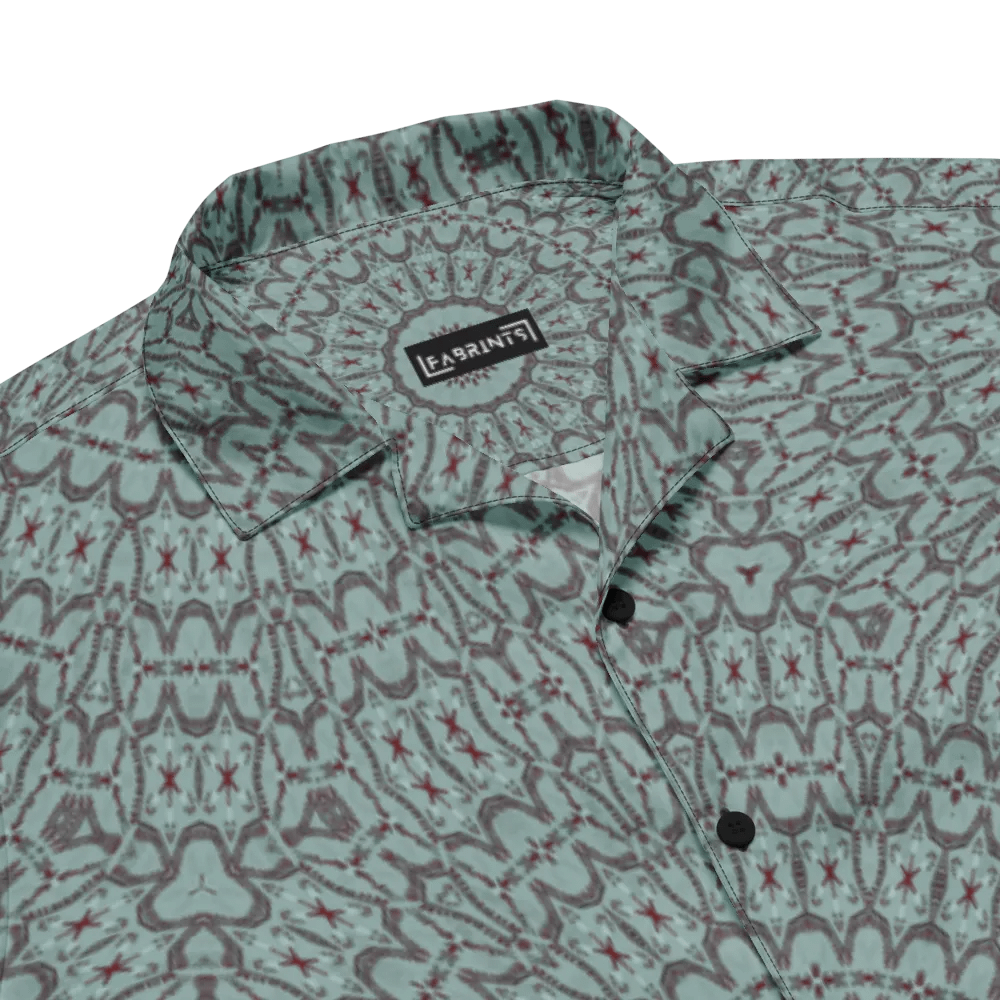 Pakistan's Ajrak Groove: Funky Floral Fusion: Hawaiian Shirt product image (5)