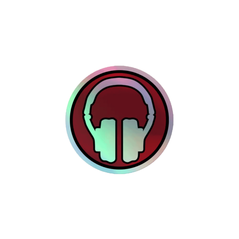 HoloTunes Over-Ear Headphones Sticker product image (1)
