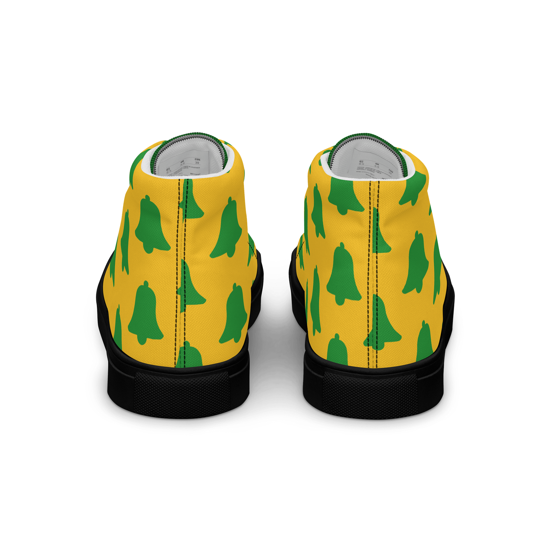 Retro Chic Green Bell High Tops product image (7)