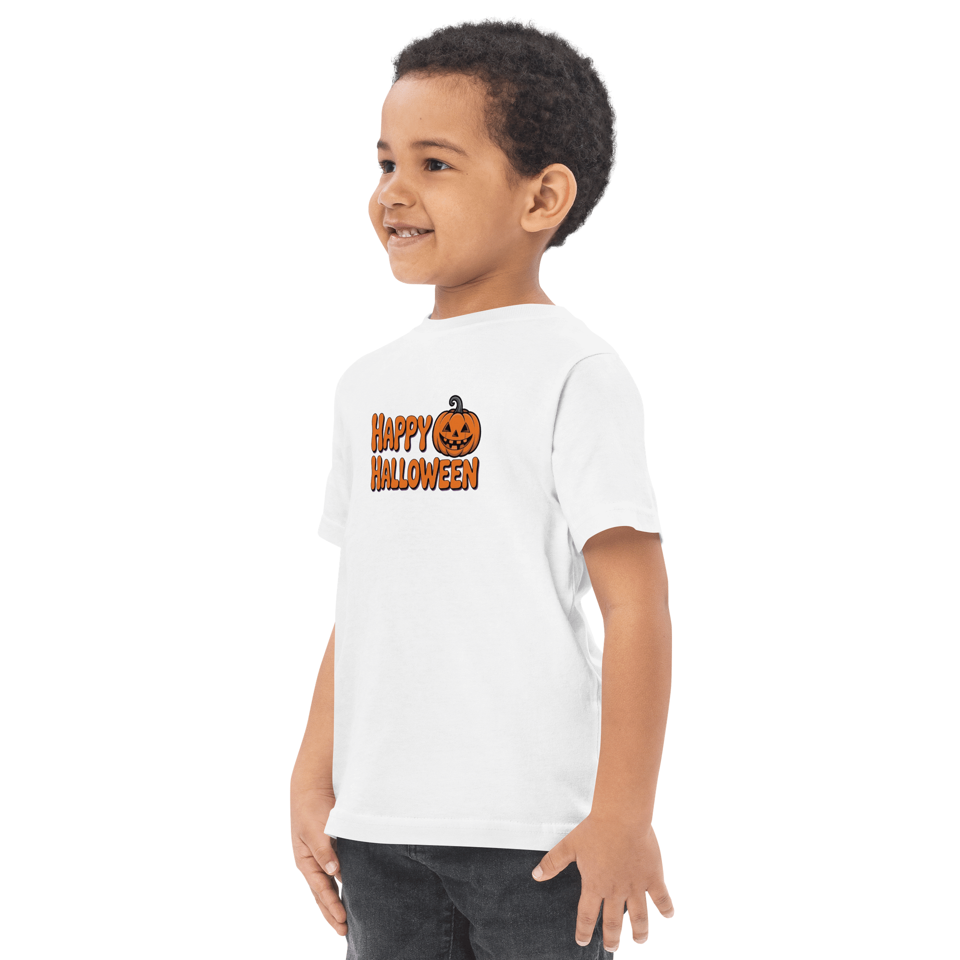 Happy Halloween Toddler Jersey Tee product image (3)