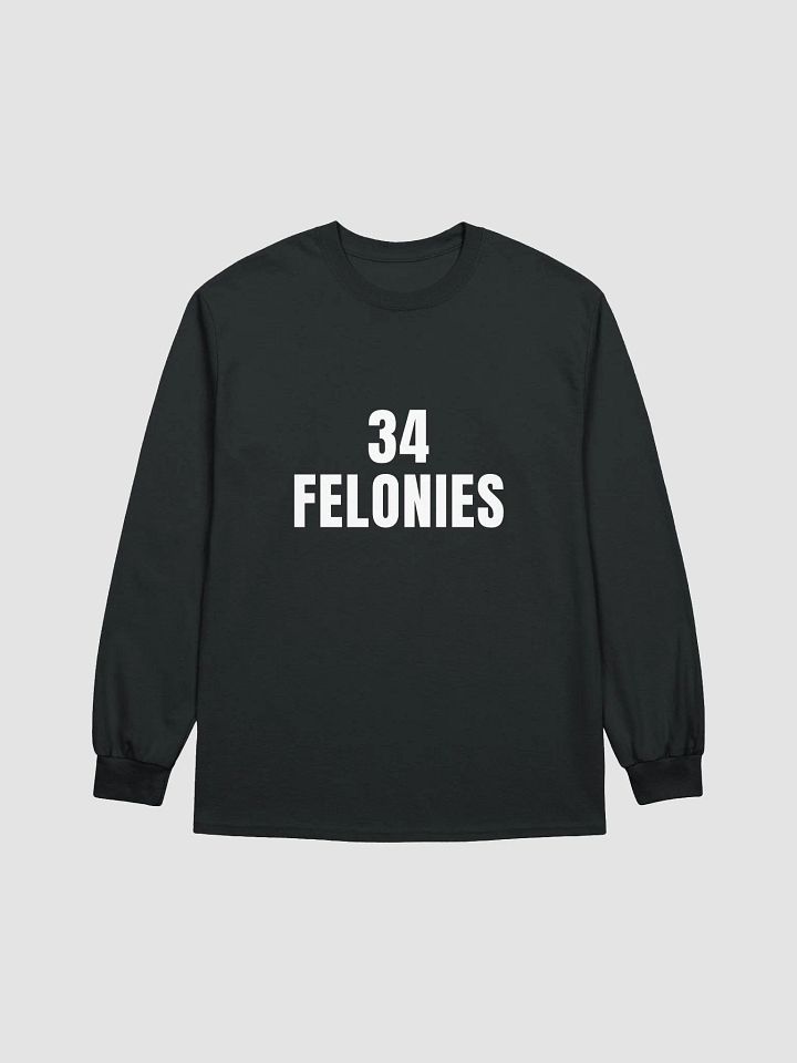 Pris-34 Felonies-Gildan Ultra Cotton Long Sleeve T-Shirt product image (8)
