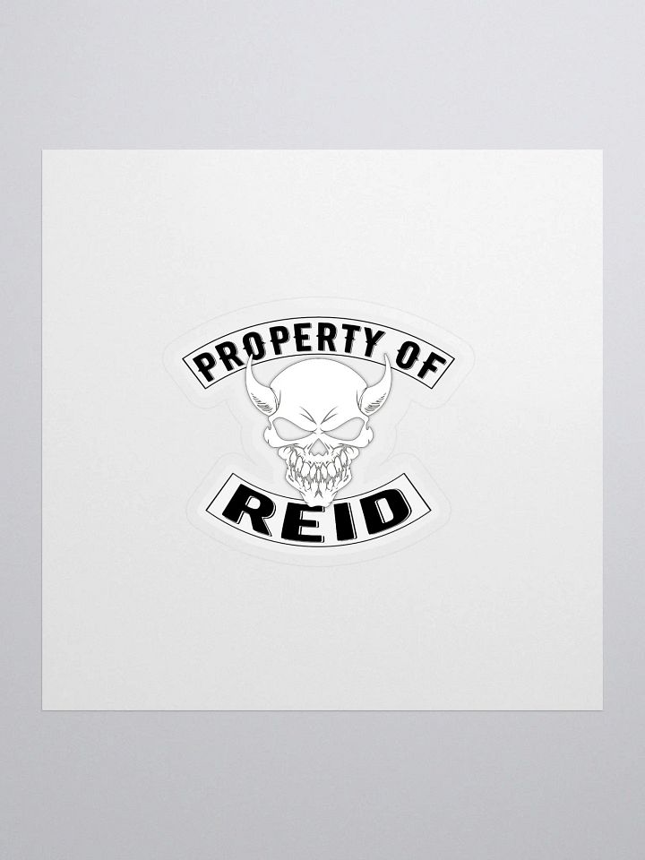 Property of Reid Sticker product image (1)