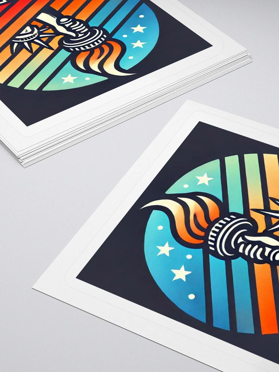 Liberty Circle Kiss Cut Stickers product image (11)