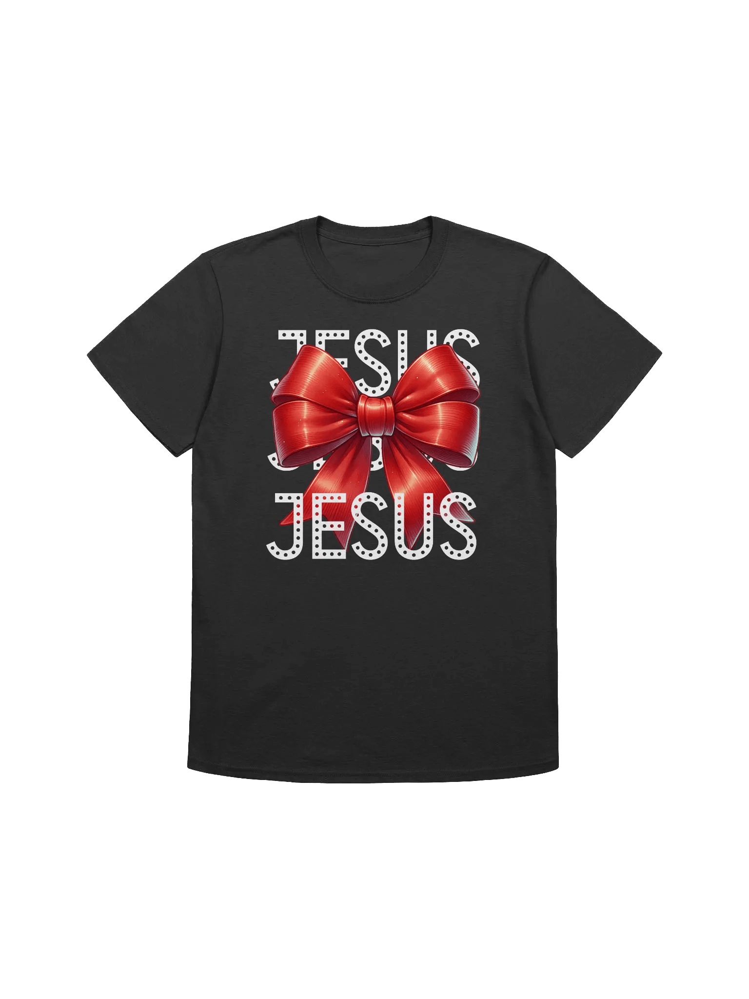 JESUS Bow Charm Gildan Unisex Softstyle T-Shirt product image (1)