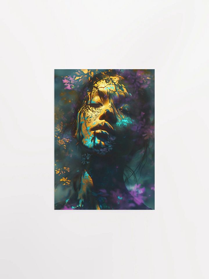 Floral Fusion Ethereal Poster product image (1)