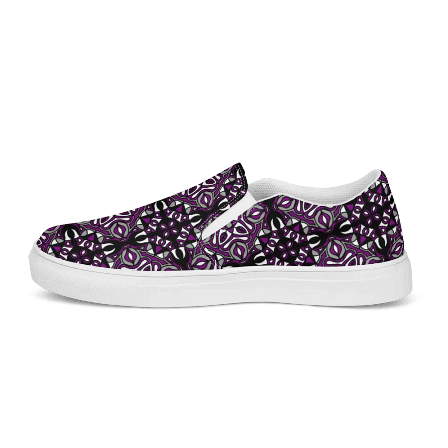 Mens Slip On Canvas - Asexual Abstract product image (10)
