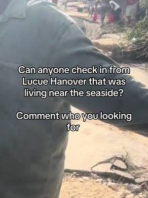 Lucea Hanover Check in #hurricanemelissa #melissa #jamaica 