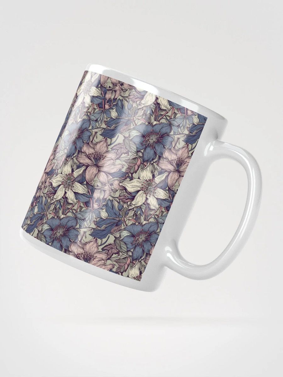 Charming Clematis Flower Mug product image (3)