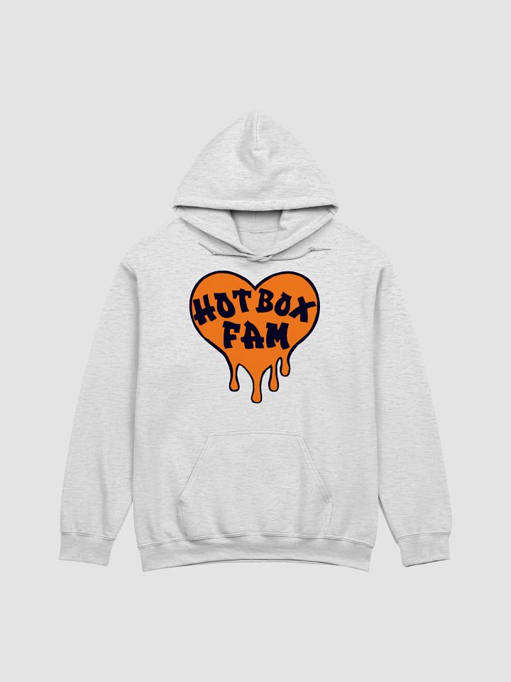 UNISEX HOT BOX FAM ORANGE LOGO HOODIE product image (5)