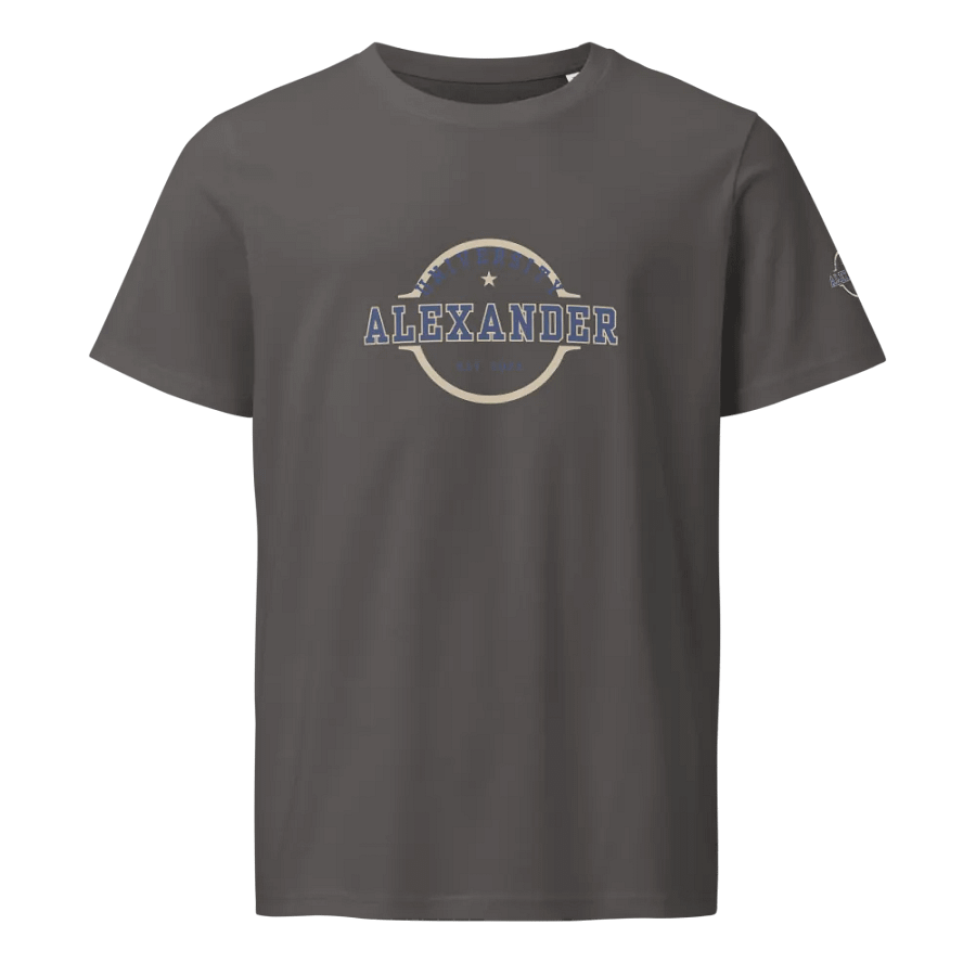 Alexander University Organic T-Shirt product image (2)