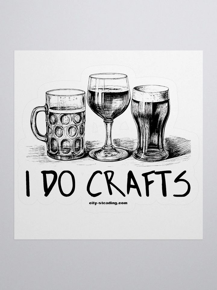 I Do Crafts Stickers product image (2)