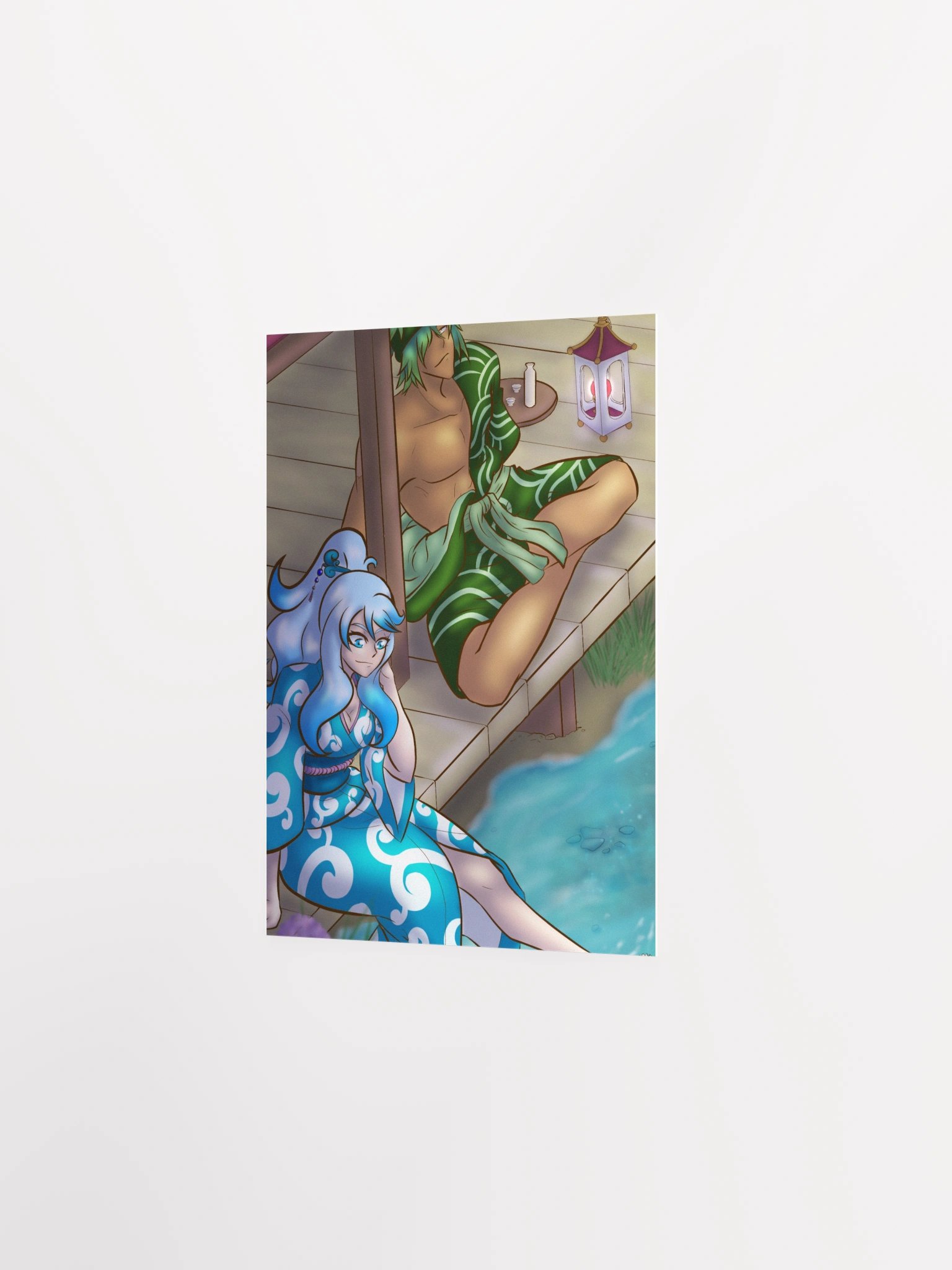 Aliya and Zephyr Respite Print product image (3)