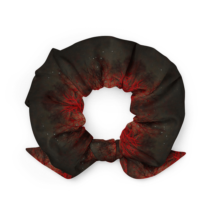 Night Sky Red Forest All-Over Scrunchie product image (2)