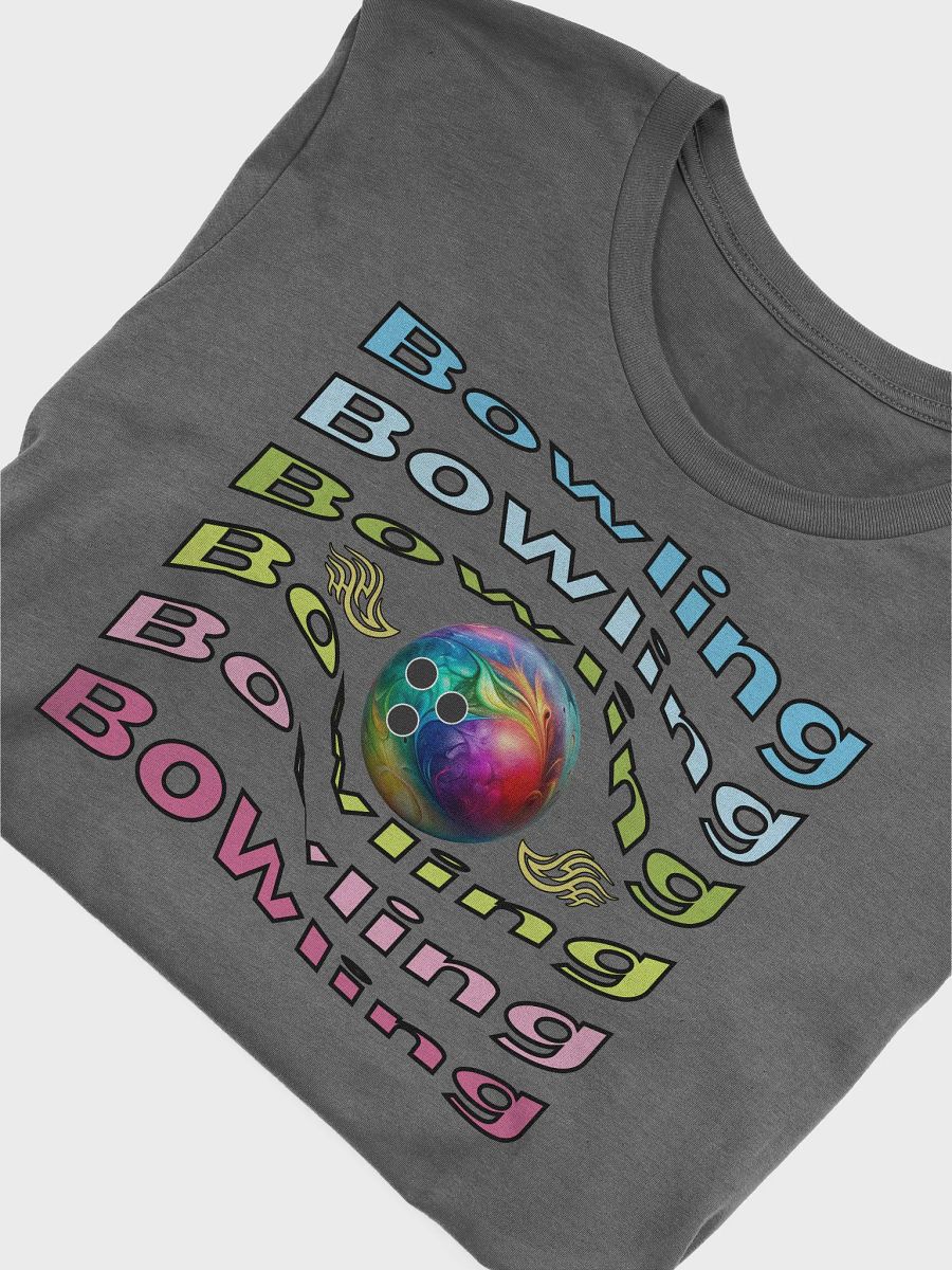 Bowling Swirl Colorful Ball T-Shirt product image (27)