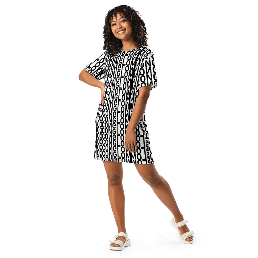 CONGLOM Reflect T-Shirt Dress product image (9)