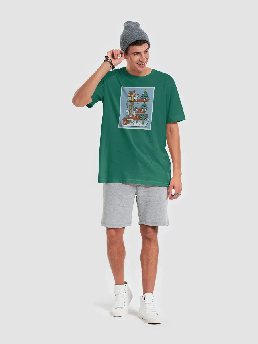 Cat X-Mas Playhouse Premium T-shirt product image (6)