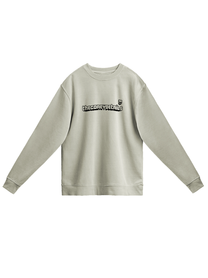 TTV Black - Independent Trading Co. Unisex Midweight Pigment Dyed Sweatshirt product image (2)