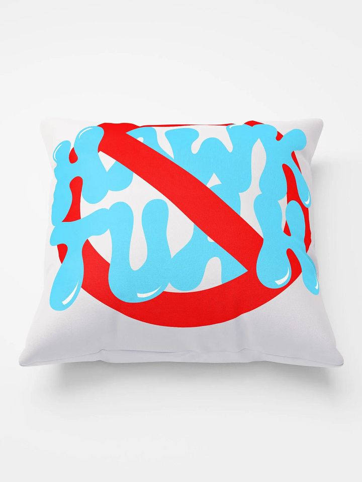 No Hawk Tuah Basic Pillow product image (1)