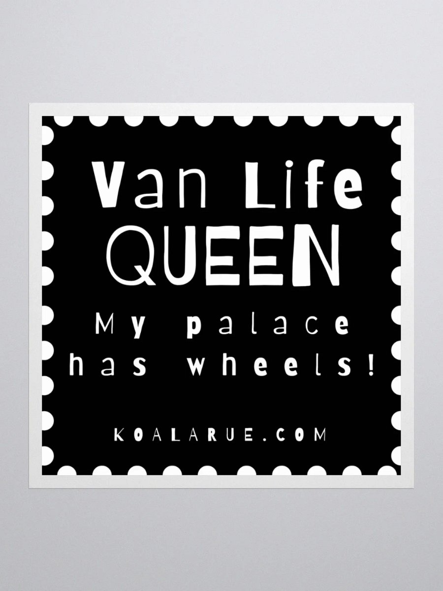 VAN LIFE QUEEN • STICKER product image (3)