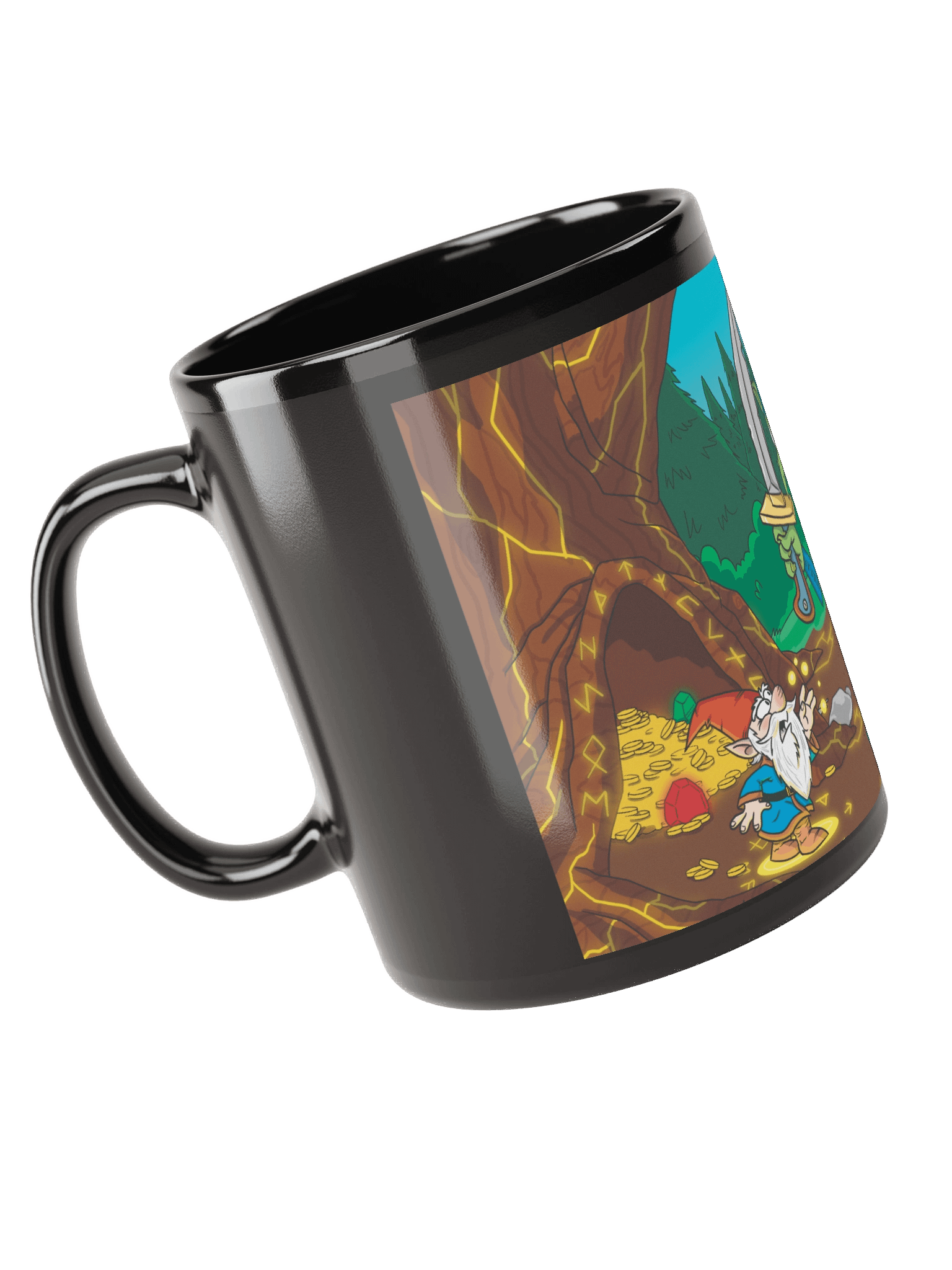 Fun Fantasy Mug - Black product image (4)