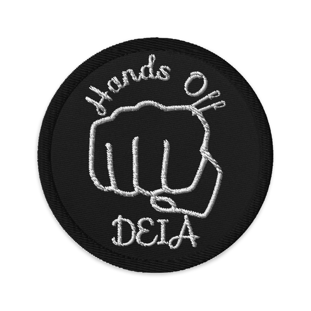 Hands Off DEIA, HOD, Circle Patch product image (1)