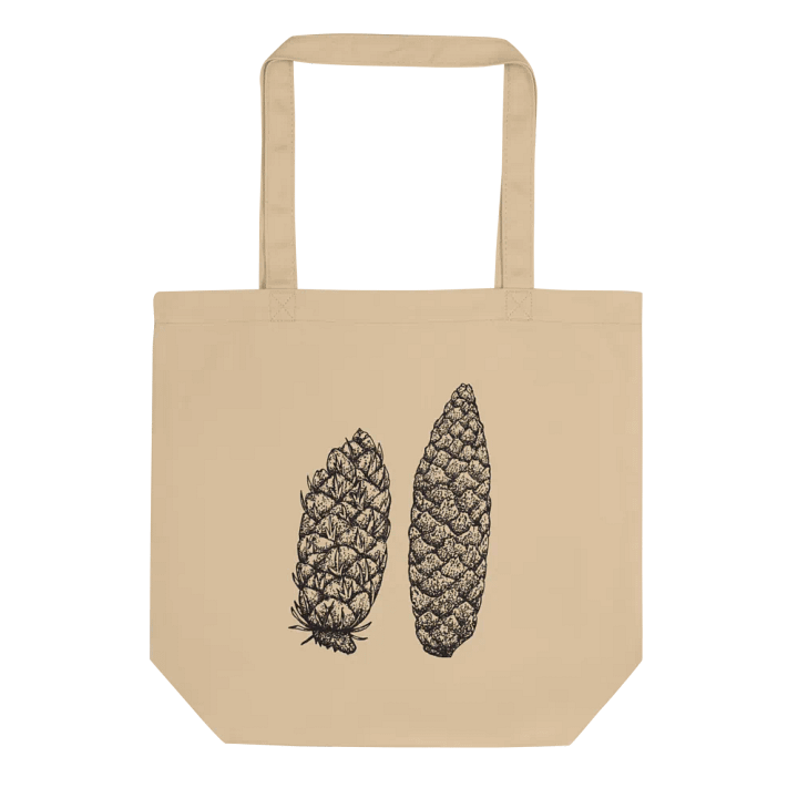 Organic Pine Cone Tote Bag product image (1)