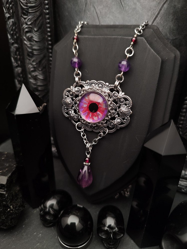 Eye Painted Amulet - VioletFlare product image (1)