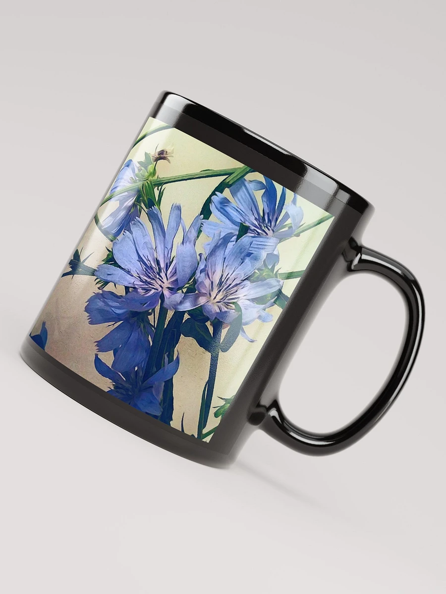 Blue Wildflower Black Coffee Mug product image (8)