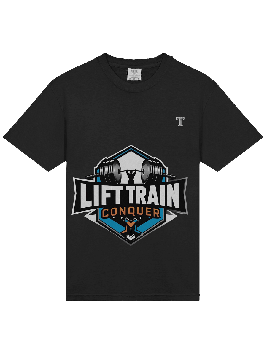 Iron Will: Lift Train Conquer T-shirt product image (34)