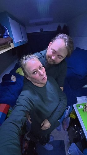 Love a Bit Of Matching! 
#marriedcouple #vandweller #vanlifediaries #vanlife #vanlifeuk #martinandshirley #matchingoutfits #m...