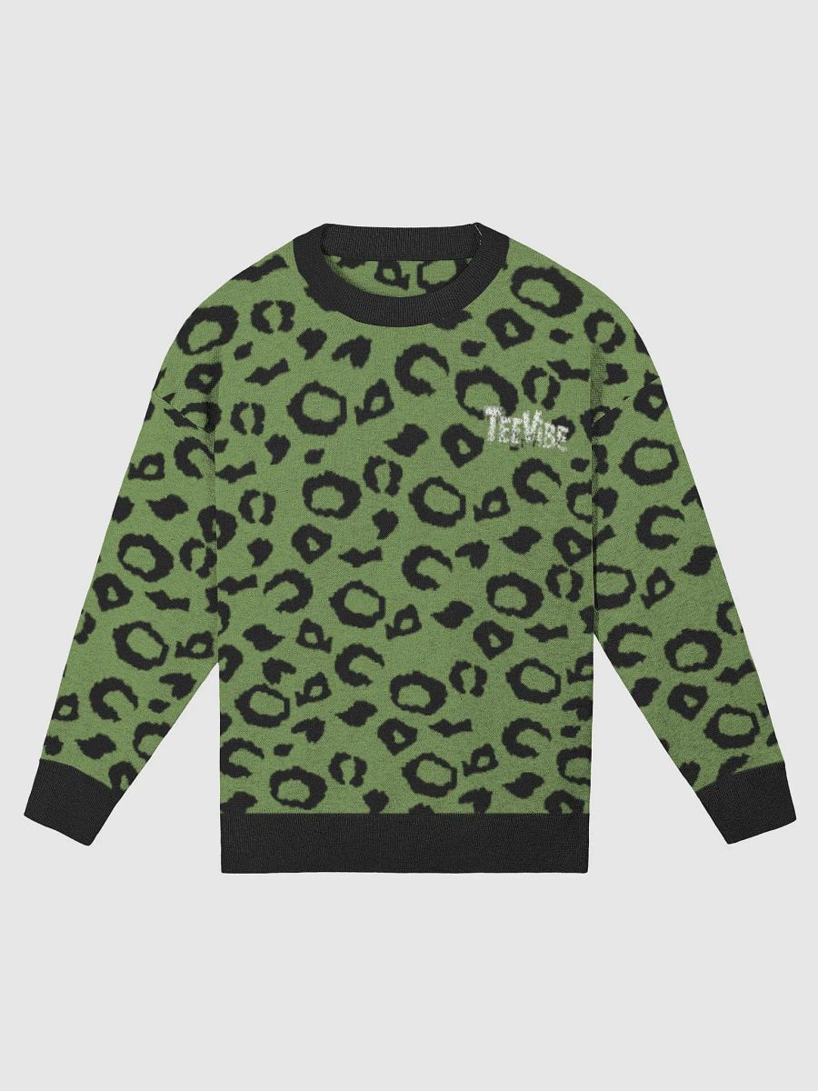 Level5 Leopard Print Relaxed Fit Sweater product image (3)