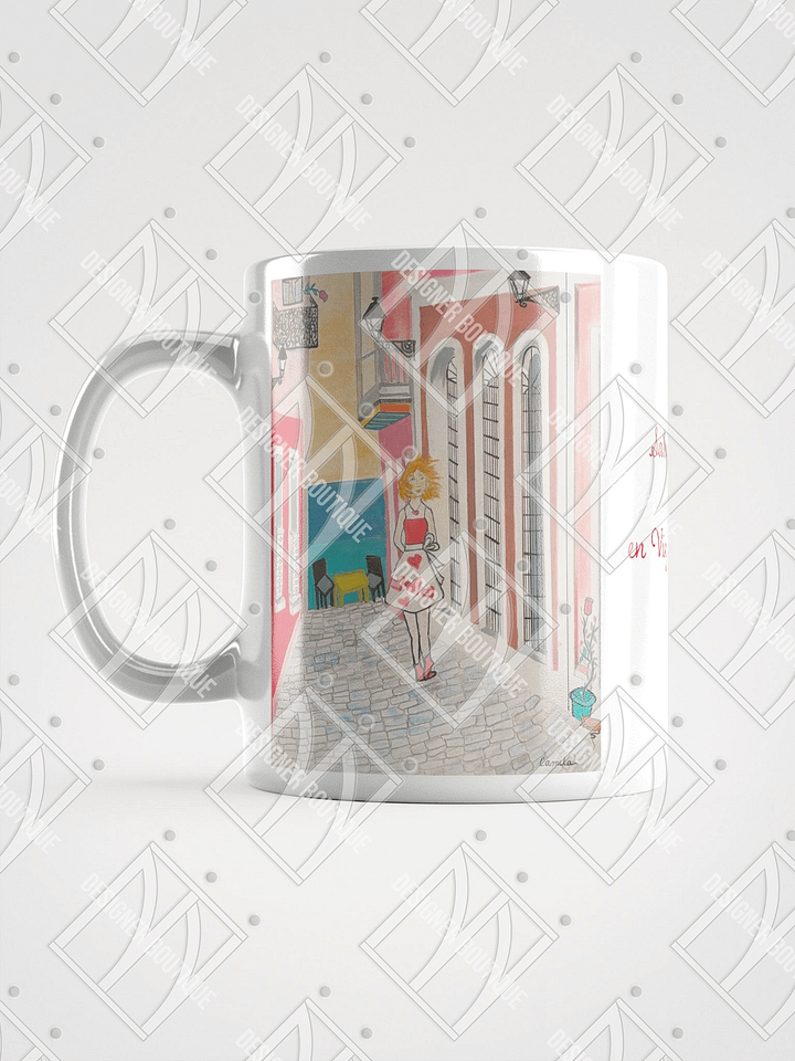 NN Designer Boutique x Camila Arraiza: Taza (Pelirroja) – Sabor a Amor y Café en el Viejo San Juan product image (1)