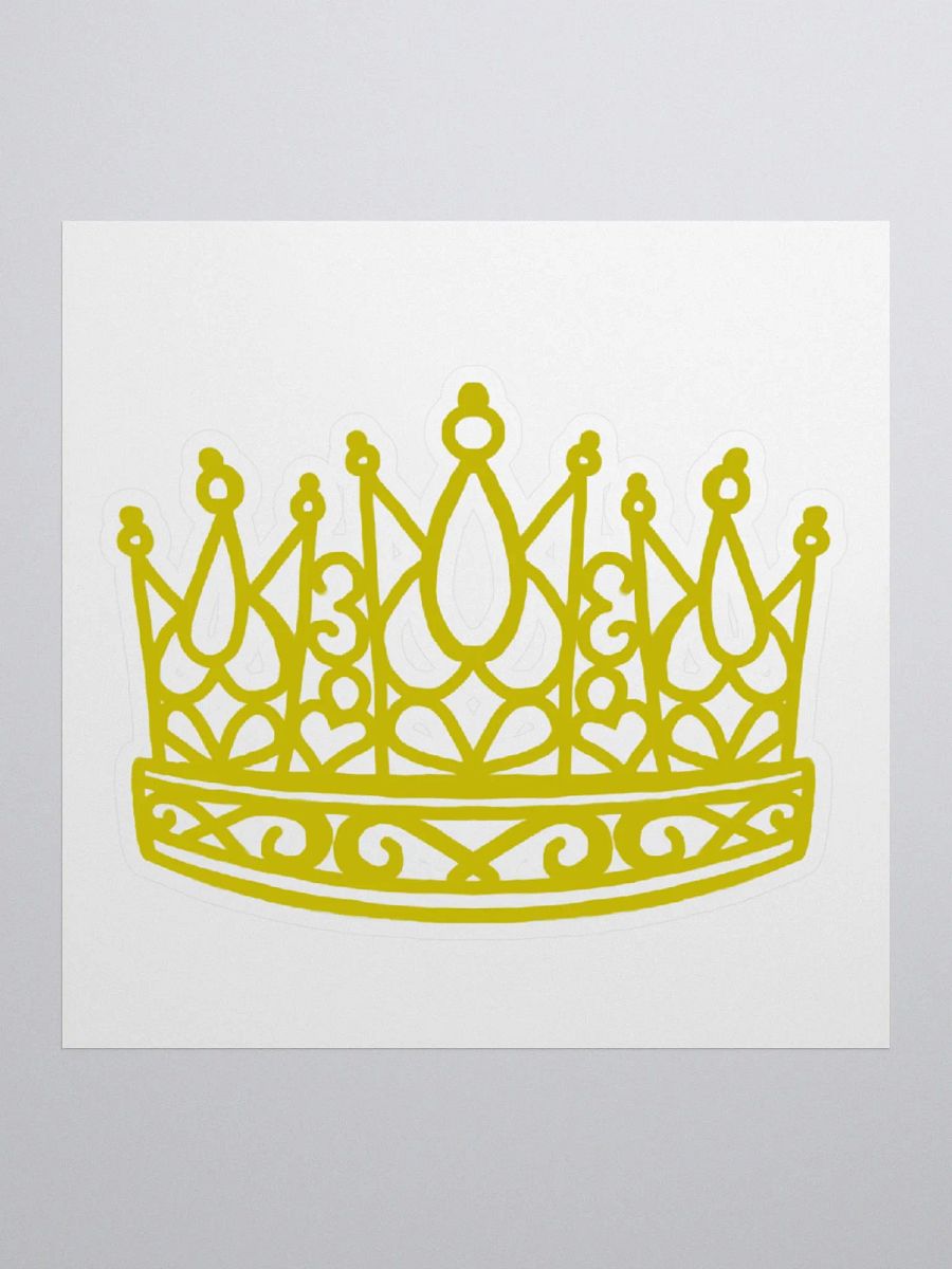 Crown Logo Sticker product image (1)