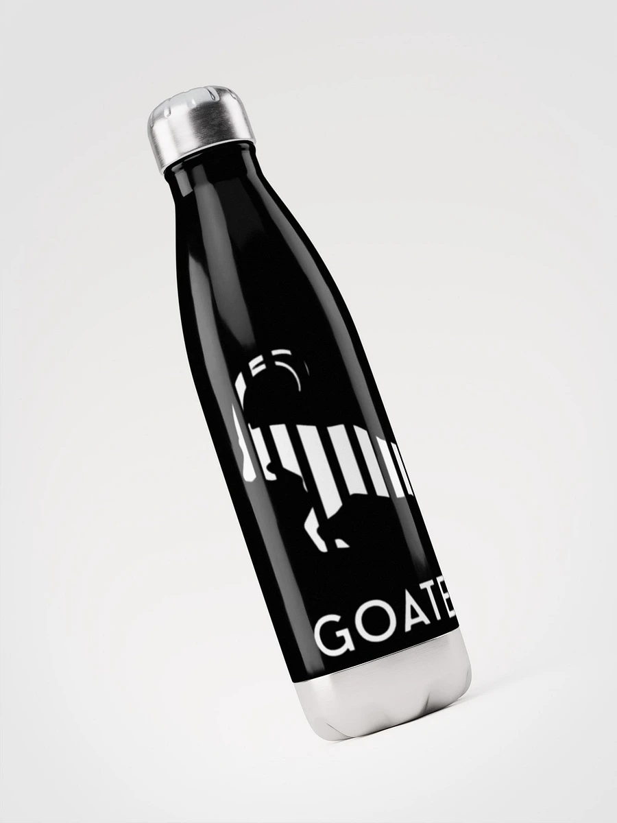 GOATED® | Stainless Steel Water Bottle -BLACK product image (3)