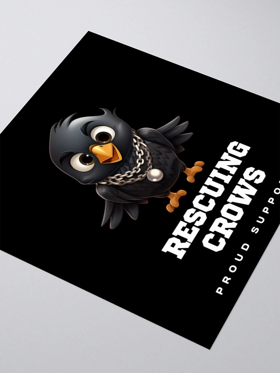 Proud VIP Crow Supporter Sticker product image (3)