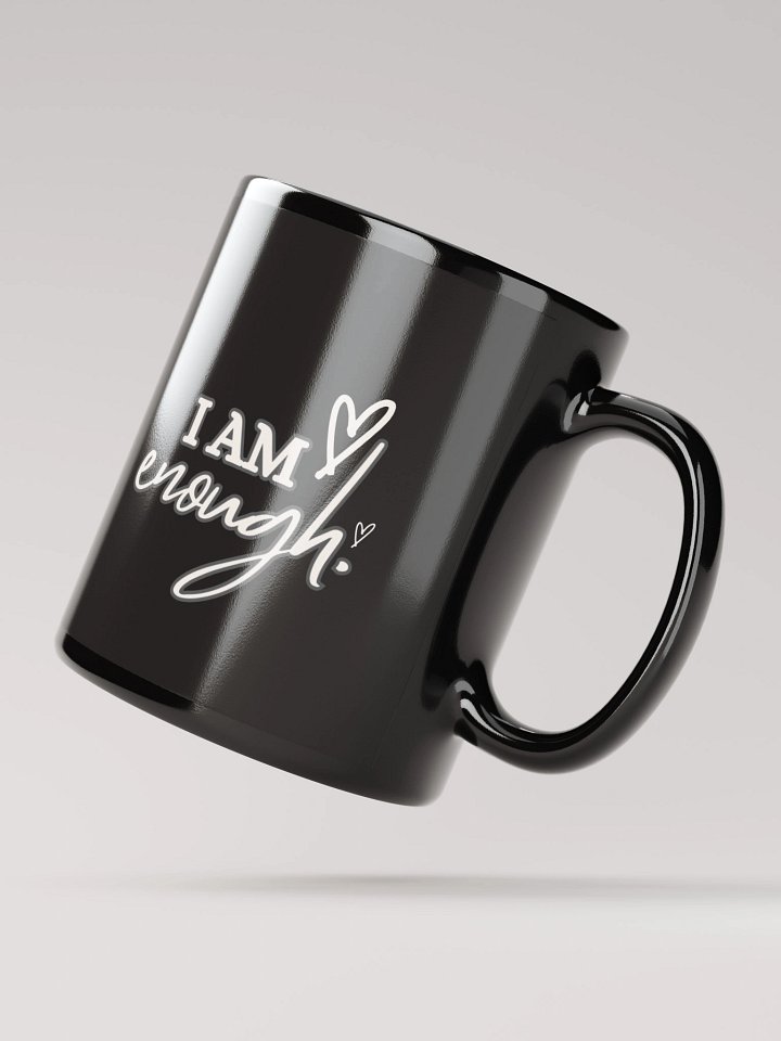 I Am Enough Mug (Black) product image (3)